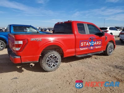 Trzecie zdjęcie samochodu z tyłu: 2021 FORD F150 SUPER CAB VIN:1FTEX1CP1MKD60842 - miniatura