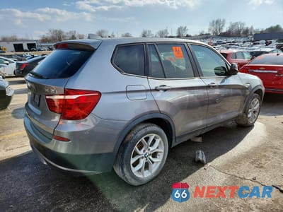 Trzecie zdjęcie samochodu z tyłu: 2014 BMW X3 XDRIVE35I VIN:5UXWX7C59E0E82837 - miniatura