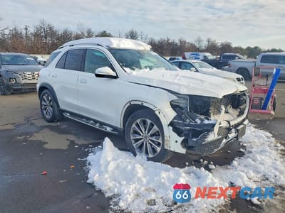 Czwarte zdjęcie samochodu z boku: 2022 MERCEDES-BENZ GLE 350 4MATIC VIN:4JGFB4KE2NA612878 - miniatura