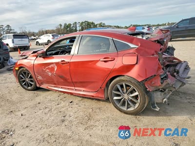 Drugie zdjęcie samochodu z przodu: 2019 HONDA CIVIC EX VIN:JHMFC1F30KX003854 - miniatura
