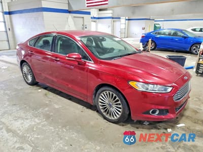 Czwarte zdjęcie samochodu z boku: 2015 FORD FUSION TITANIUM VIN:3FA6P0K99FR300863 - miniatura