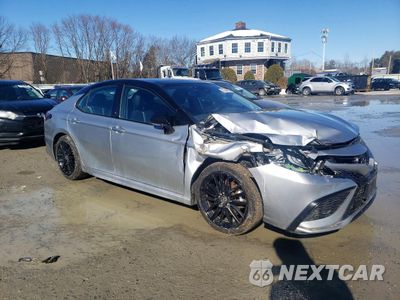 Czwarte zdjęcie samochodu z boku: 2023 TOYOTA CAMRY XSE VIN:4T1K61BK2PU088656 - miniatura