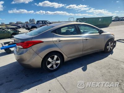 Trzecie zdjęcie samochodu z tyłu: 2013 HYUNDAI ELANTRA GLS VIN:5NPDH4AE9DH397521 - miniatura