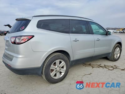 Trzecie zdjęcie samochodu z tyłu: 2014 CHEVROLET TRAVERSE LT VIN:1GNKRHKD3EJ140212 - miniatura