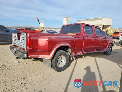 Trzecie zdjęcie samochodu z tyłu: 1997 FORD F350 VIN:1FTJW35F2VEB01052 - miniatura