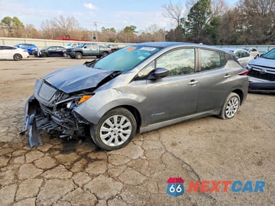 2019 NISSAN LEAF S 1N4AZ1CPXKC309541 - główne zdjęcie licytacji z USA - miniatura