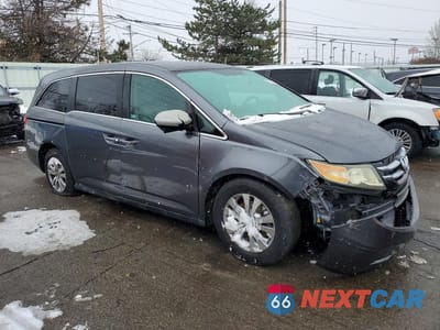 Czwarte zdjęcie samochodu z boku: 2014 HONDA ODYSSEY EX VIN:5FNRL5H45EB077586 - miniatura