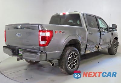 Trzecie zdjęcie samochodu z tyłu: 2023 FORD F150 SUPERCREW VIN:1FTFW1E86PFA35761 - miniatura