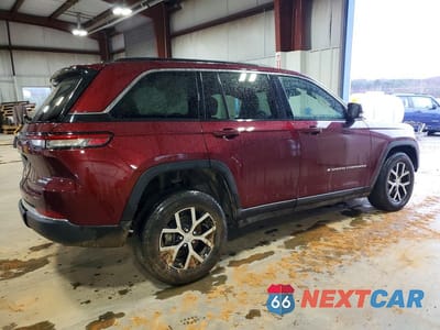 Trzecie zdjęcie samochodu z tyłu: 2024 JEEP GRAND CHEROKEE LIMITED VIN:1C4RJHBG4RC229547 - miniatura