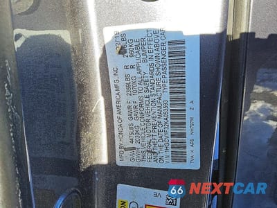 Zdjęcie 12 z 12 samochodu: 2019 HONDA ACCORD SPORT VIN:1HGCV1F32KA053593 - miniatura