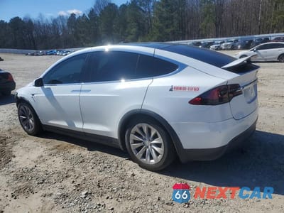 Drugie zdjęcie samochodu z przodu: 2021 TESLA MODEL X VIN:5YJXCAE23MF322872 - miniatura