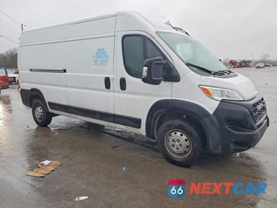 Czwarte zdjęcie samochodu z boku: 2023 RAM PROMASTER 2500 2500 HIGH VIN:3C6LRVDG5PE518122 - miniatura