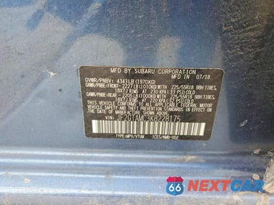 Zdjęcie 14 z 14 samochodu: 2019 SUBARU CROSSTREK LIMITED VIN:JF2GTAMC3K8228175 - miniatura