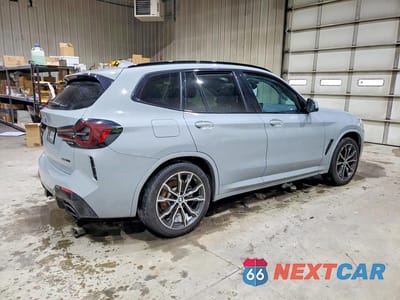 Trzecie zdjęcie samochodu z tyłu: 2022 BMW X3 XDRIVE30I VIN:5UX53DP00N9M34222 - miniatura
