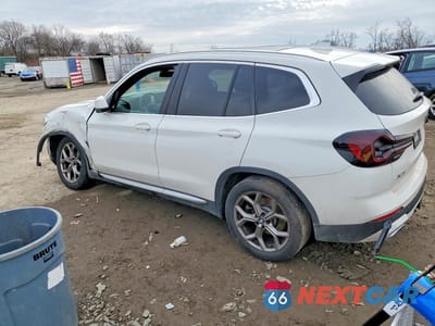 Drugie zdjęcie samochodu z przodu: 2022 BMW X3 XDRIVE30I VIN:5UX53DP05N9J24700 - miniatura
