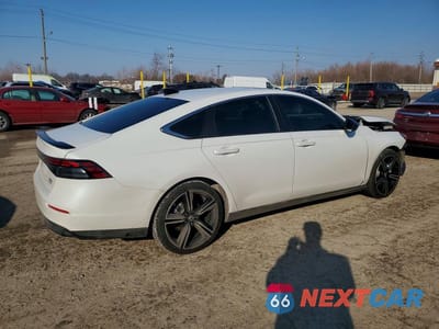 Trzecie zdjęcie samochodu z tyłu: 2023 HONDA ACCORD HYBRID SPORT VIN:1HGCY2F57PA022491 - miniatura