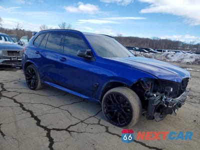 Czwarte zdjęcie samochodu z boku: 2020 BMW X5 M VIN:5YMJU0C0XL9C89256 - miniatura