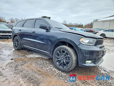 Czwarte zdjęcie samochodu z boku: 2019 DODGE DURANGO GT VIN:1C4RDJDG9KC606312 - miniatura