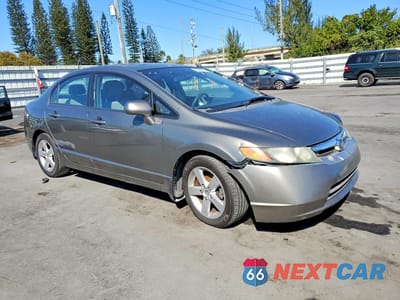 Czwarte zdjęcie samochodu z boku: 2007 HONDA CIVIC EX VIN:1HGFA16897L087966 - miniatura