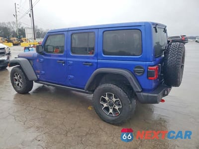 Drugie zdjęcie samochodu z przodu: 2020 JEEP WRANGLER UNLIMITED RUBICON VIN:1C4HJXFN4LW224238 - miniatura