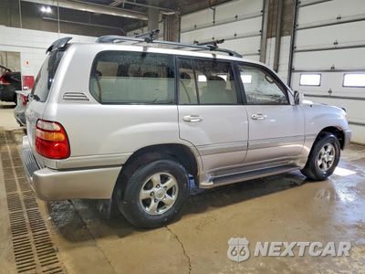 Trzecie zdjęcie samochodu z tyłu: 2002 TOYOTA LAND CRUISER VIN:JTEHT05J022026225 - miniatura