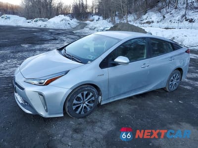 2021 TOYOTA PRIUS JTDL9MFU3M3023877 - główne zdjęcie licytacji z USA - miniatura
