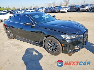Czwarte zdjęcie samochodu z boku: 2023 BMW I4 EDRIVE 35 VIN:WBY43AW05PFR31699 - miniatura