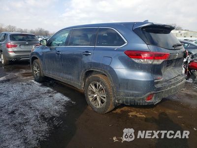 Drugie zdjęcie samochodu z przodu: 2018 TOYOTA HIGHLANDER LE VIN:5TDBZRFH1JS908763 - miniatura