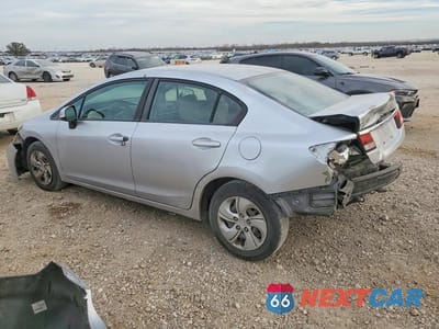 Drugie zdjęcie samochodu z przodu: 2013 HONDA CIVIC LX VIN:2HGFB2F59DH562565 - miniatura