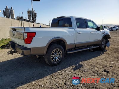 Trzecie zdjęcie samochodu z tyłu: 2019 NISSAN TITAN XD SL VIN:1N6BA1F46KN519613 - miniatura