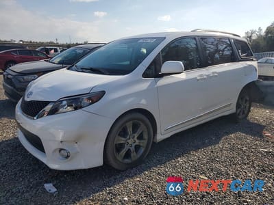 2011 TOYOTA SIENNA SE 8-PASSENGER 5TDXK3DC3BS133057 - główne zdjęcie licytacji z USA - miniatura