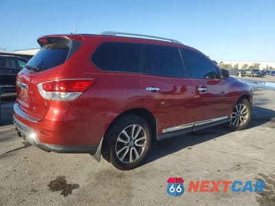 Trzecie zdjęcie samochodu z tyłu: 2015 NISSAN PATHFINDER S VIN:5N1AR2MN0FC685714 - miniatura