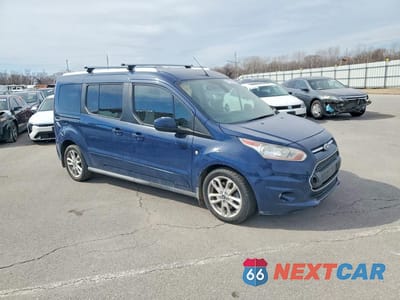 Czwarte zdjęcie samochodu z boku: 2015 FORD TRANSIT CONNECT TITANIUM VIN:NM0GE9G71F1177860 - miniatura
