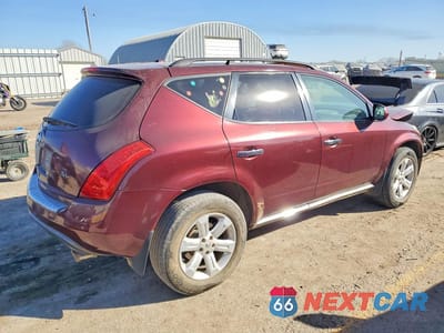 Trzecie zdjęcie samochodu z tyłu: 2007 NISSAN MURANO S VIN:JN8AZ08T77W500869 - miniatura