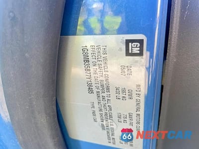 Zdjęcie 10 z 14 samochodu: 2007 SNOWEX SKY PREFERRED VIN:1G8MB35B77Y138485 - miniatura