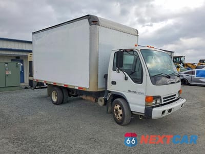 Czwarte zdjęcie samochodu z boku: 2004 ISUZU NPR BOX TRUCK VIN:JALB4B14847002312 - miniatura