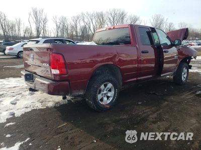 Trzecie zdjęcie samochodu z tyłu: 2018 RAM 1500 ST VIN:1C6RR7FG3JS102402 - miniatura