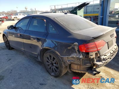 Drugie zdjęcie samochodu z przodu: 2012 AUDI A4 PREMIUM VIN:WAUBFAFL6CA088546 - miniatura