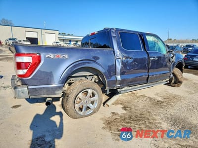 Trzecie zdjęcie samochodu z tyłu: 2021 FORD F150 SUPERCREW VIN:1FTEW1EP8MFC59631 - miniatura
