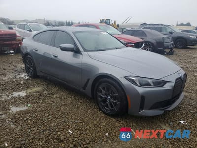 Czwarte zdjęcie samochodu z boku: 2025 BMW I4 EDRIVE 40 VIN:WBY23HD08SFU36960 - miniatura
