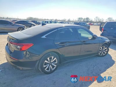 Trzecie zdjęcie samochodu z tyłu: 2023 HONDA CIVIC LX VIN:2HGFE2F20PH563623 - miniatura
