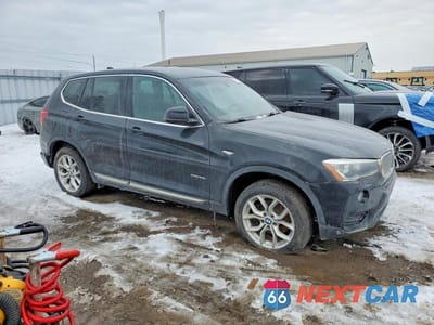 Czwarte zdjęcie samochodu z boku: 2015 BMW X3 XDRIVE28I VIN:5UXWX9C54F0D48234 - miniatura