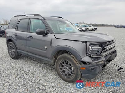 Czwarte zdjęcie samochodu z boku: 2023 FORD BRONCO SPORT BIG BEND VIN:3FMCR9B62PRE06909 - miniatura