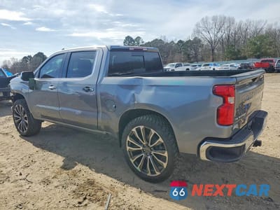 Drugie zdjęcie samochodu z przodu: 2021 CHEVROLET SILVERADO K1500 LTZ VIN:1GCUYGET5MZ423583 - miniatura