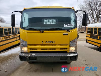 Piąte zdjęcie samochodu w środku: 2014 ISUZU NRR FLATBED TRUCK VIN:JALE5W160E7302267 - miniatura