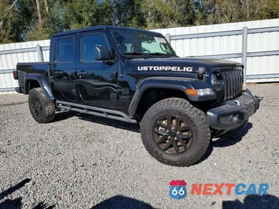 Czwarte zdjęcie samochodu z boku: 2022 JEEP GLADIATOR SPORT VIN:1C6HJTAG7NL170267 - miniatura