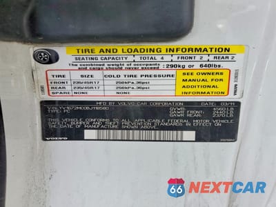 Zdjęcie 12 z 12 samochodu: 2011 VOLVO C70 T5 VIN:YV1672MC0BJ118580 - miniatura