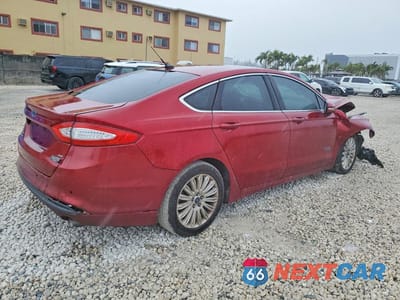 Trzecie zdjęcie samochodu z tyłu: 2016 FORD FUSION SE PHEV VIN:3FA6P0PU9GR265126 - miniatura