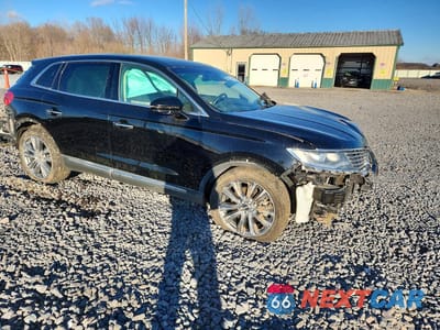 Czwarte zdjęcie samochodu z boku: 2018 LINCOLN MKX RESERVE VIN:2LMPJ8LP6JBL19695 - miniatura