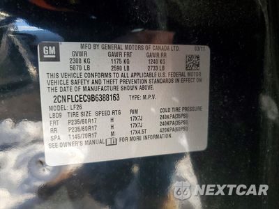 Zdjęcie 13 z 14 samochodu: 2011 CHEVROLET EQUINOX LS VIN:2CNFLCEC9B6388163 - miniatura